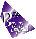 B Sharp Jazz Big Band Melbourne Logo